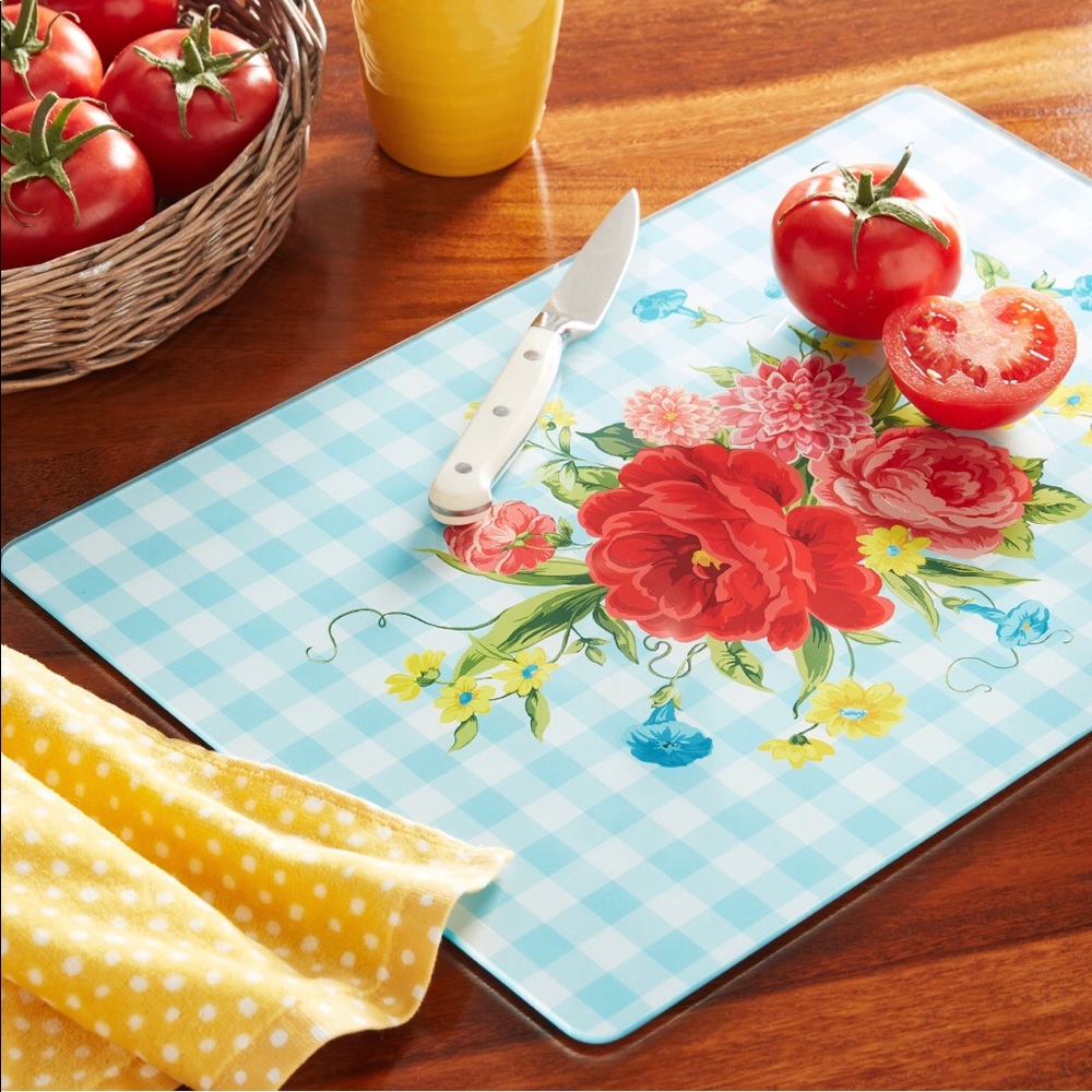 Pioneer Woman Sweet Rose Cutting Board